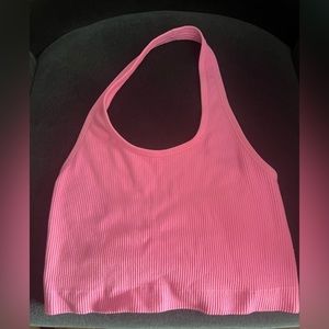 Spiritual gangster halter sports bra